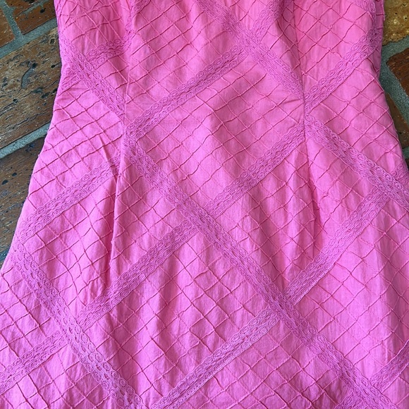 Lilly Pulitzer Sunshine Dres In Hotty Pink sz0 - Picture 7 of 12
